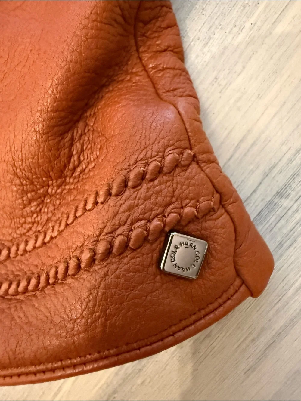 Cole Haan Leather Gloves Tech Touch Women’s Medium